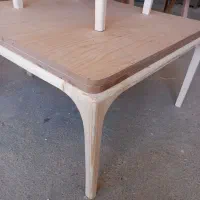 تولیدی مینی مال عسلی جلو مبلی نهار خوری صندلی تکی