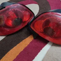 یک جفت چراغ فابریک ۲۰۶ و یک جفت چراغ اسپرت ۲۰۶