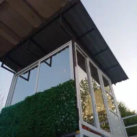 اتاقک یا کانکس یا الاچیق|مصالح و تجهیزات ساختمان|چمستان, |دیوار