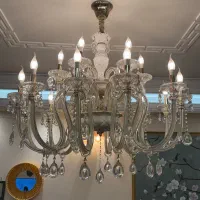 لوستر بولگاری اصل ۱۸ شاخه فوق العاده تمیز