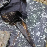 پارچه لباس تک و یه قواره پارچه چادر مشکی|لباس|فولادشهر, B2|دیوار