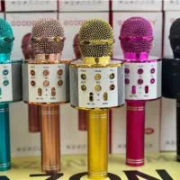 میکروفن اسپیکر دار بلوتوسی Ws858