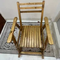 صندلی راک . چوب روسی