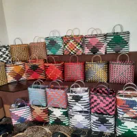 سبدهای حصیری