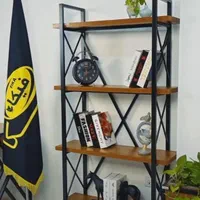 استند کتابخانه پشت ضربدری