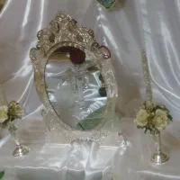 آینه و شمعدان نقره