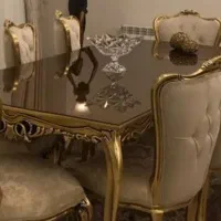 مبل ۷ نفره با نهار خوری ۸ نفره