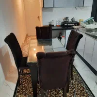 مبل به همراه میز|مبلمان خانگی و میز عسلی|چمستان, |دیوار