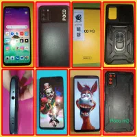 گوشی درحدنوpocom3وفلش،مموری۶۴گیگ