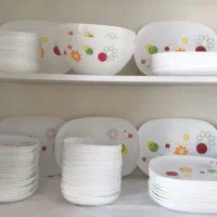 سرویس ظروف پذیرایی غذاخوری آرکوپال لومینارک فرانسه