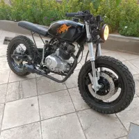 موتور کافه ریس کاستوم