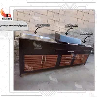 تولیدی باربیکیو کبابپز آیلند چندکاره سینک دار|اجاق گاز و لوازم برقی پخت‌وپز|تهران, شهرک شریفی|دیوار