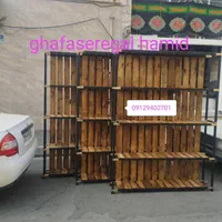 قفسه شلف دیواری استندگل بغل طبقاتی رگال لباس|فروشگاه و مغازه|تهران, علی‌آباد|دیوار