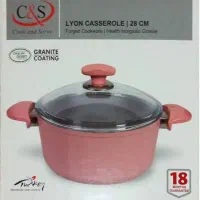 قابلمه تفلون برند c&s