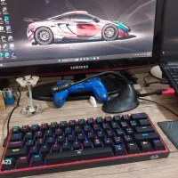 کیبورد مکانیکی RedDragon FIZZ K617 RGB|قطعات و لوازم جانبی رایانه|شاهین‌شهر, طالقانی|دیوار