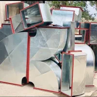 کانال سازی کانال کولر کانال گرد اسپیرال هود صنعتی