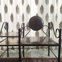 میز تلفن فرفوژه سالم