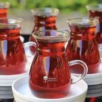 فنجان پیرکس ترک طرح پاشا باغچه|ظروف سرو و پذیرایی|تهران, بازار|دیوار