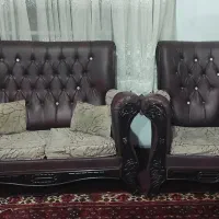 مبل ۴ نفره چرم