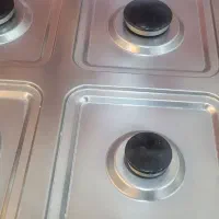 گاز ۵ شعله استیل بیمکث|اجاق گاز و لوازم برقی پختوپز|قائن, |دیوار