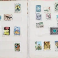 آلبوم تمبر قدیمی|کلکسیون سکه، تمبر، اسکناس|تهران, علم و صنعت|دیوار