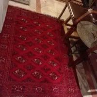 قالیچه ترکمن دستبافت قدیمی تمام پشم تمیز سالم|فرش|تهران, سوهانک|دیوار