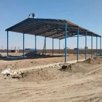 اجرای سقف .شیروونی .سوله