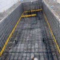 اجرای قالب‌بندی وارماتور بندی استخر ودیوار|خدمات پیشه و مهارت|کرج, جهان‌شهر|دیوار