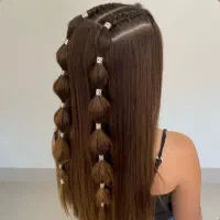 مدل بافت مو برای تکمیل نمونه کار|خدمات زیبایی و سلامت|تهران, استاد معین|دیوار