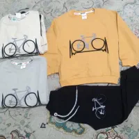 ست بلوز شلوار طرحدار گلدوزی شده