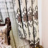 پرده نو به همراه دوتا والان زیبا|پرده، رانر، رومیزی|تهران, آذری|دیوار