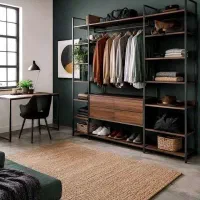 کمد و رگال لباسی چند طبقه