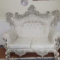 مبل راحتی تمیز ستش بوفه هم هست‌|مبلمان خانگی و میز عسلی|خوی, |دیوار