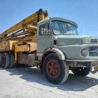 پمپ بتن بنز ده چرخ