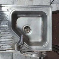 سینک تک لگن با شیر اهرمی