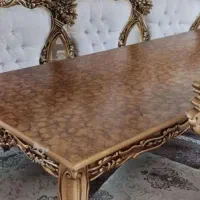 میز غذا خوری سلطنتی|میز و صندلی غذاخوری|خرمدره, |دیوار