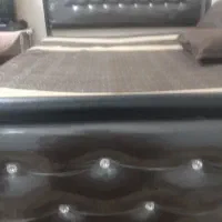 تخت دونفرهبدون تشک سالم ومو