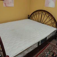 تخت فرفوژه همراه با تشک طبی فنری