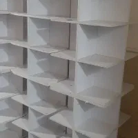 قفسه چوبی چهارطرفه|کتابخانه، شلف، قفسه‌های دیواری|قم, دورشهر|دیوار