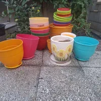 گلدان|گل مصنوعی|طبس, |دیوار