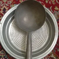 ملاقه و آبکس جنس روی