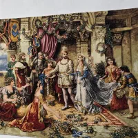 تابلو فرش دستبافت جشن امپراطوری