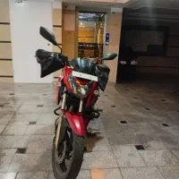 موتور آپاچی ۲۰۰ قرمز مات