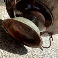 منقل مسی قدیمی کلکسیونی|کلکسیون و سرگرمی|رودسر, |دیوار