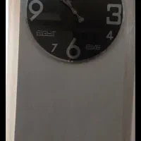 ساعت دیواری کاملا سالم و نو 60 سانت دور فلزی