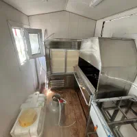 کانکس سیار فست فود و‌کافه و کبابی آماده به کار