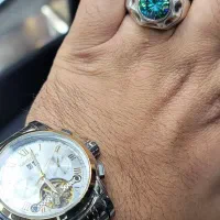 انگشتر موزنایت الماس روسی