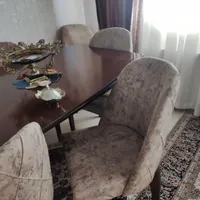 فروش مبل راحتی 7نفره باجلو مبلی وغذا خوری 8نفره|مبلمان خانگی و میز عسلی|گلستان (تهران), |دیوار