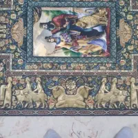 قالیچه نو پلمپ کوروش کبیر و ماندانا همسرش خاص