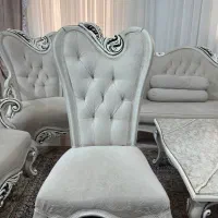 مبل استیل راش 9نفره با ناهار خوری 6نفره|مبلمان خانگی و میز عسلی|رباط‌کریم, رباط‌کریم|دیوار